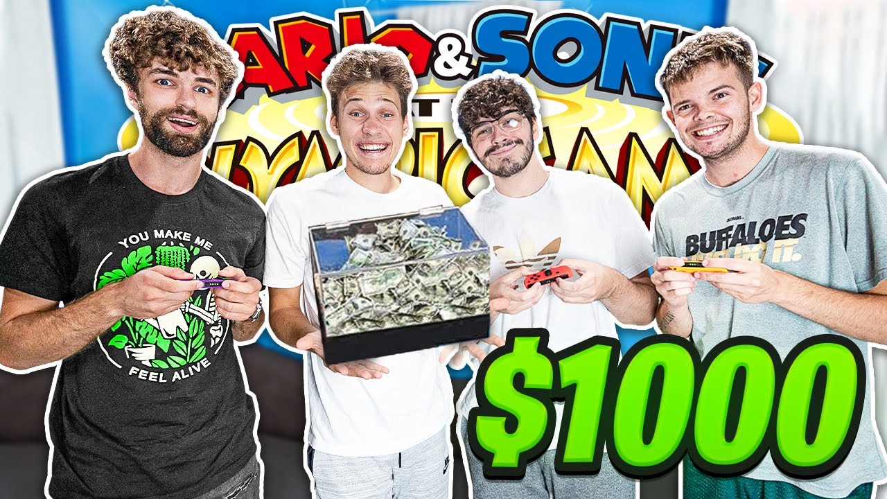 Whoever WINS Mario & Sonic Football GETS $1000!