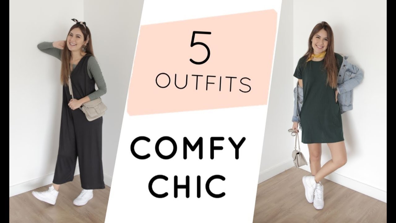 5 opciones relajadas con zapatillas ♥️✨