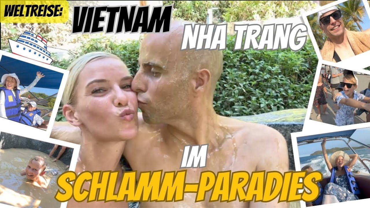 Schlammbad in Vietnam