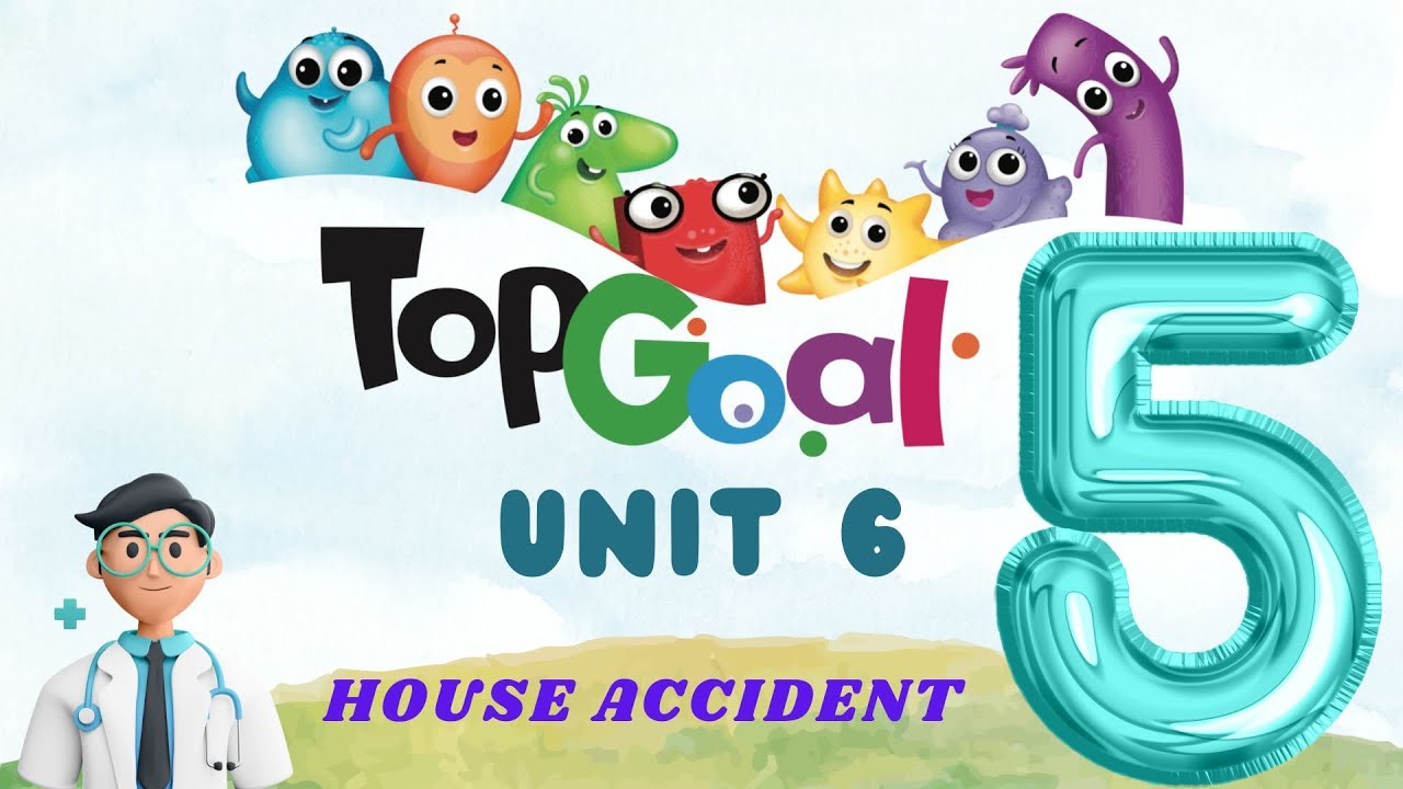 منهج توب جول الدرس الخامس الوحدة السادسة Top Goal 1