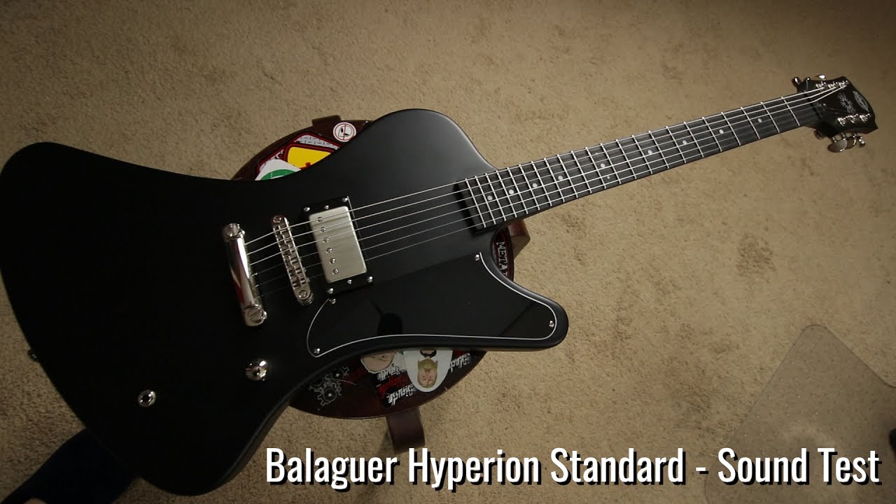 Balaguer Hyperion Standard - Sound Test