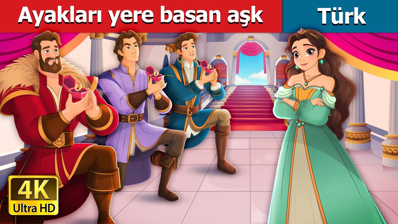 Ayakları yere basan aşk | Sanely in Love in Turkish | @TürkiyeFairyTales