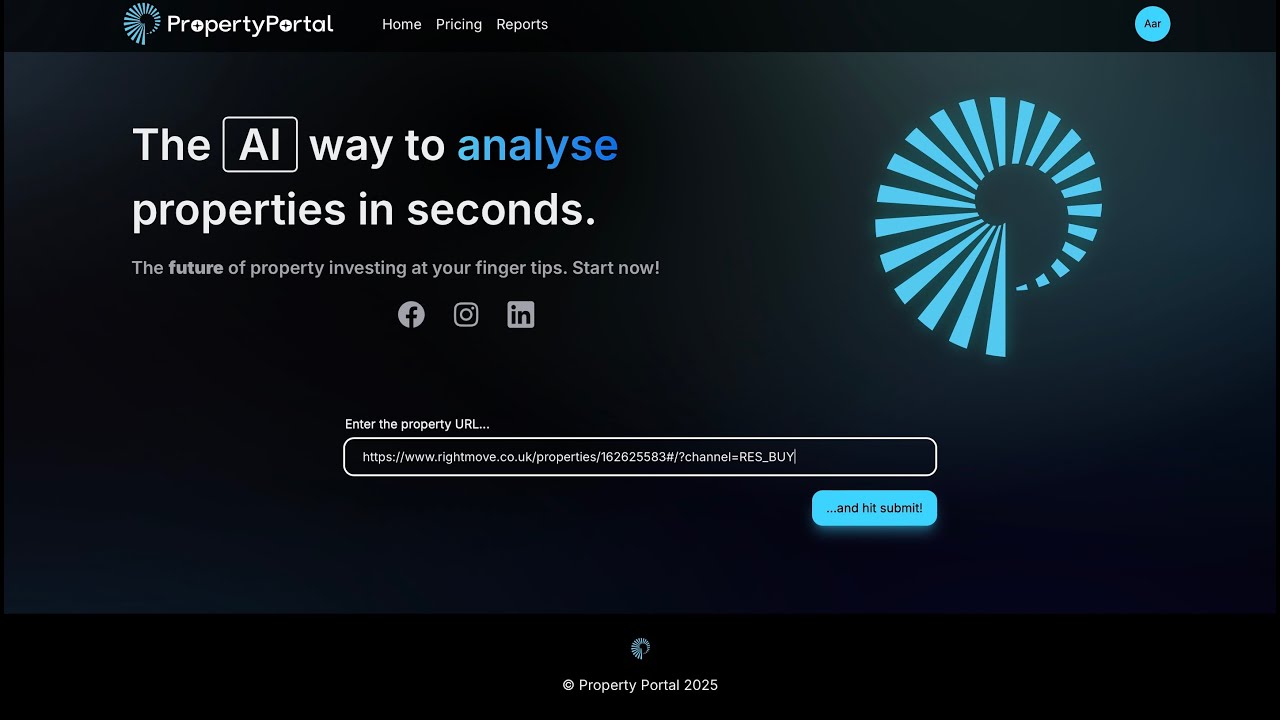 Property Portal Web App Demo