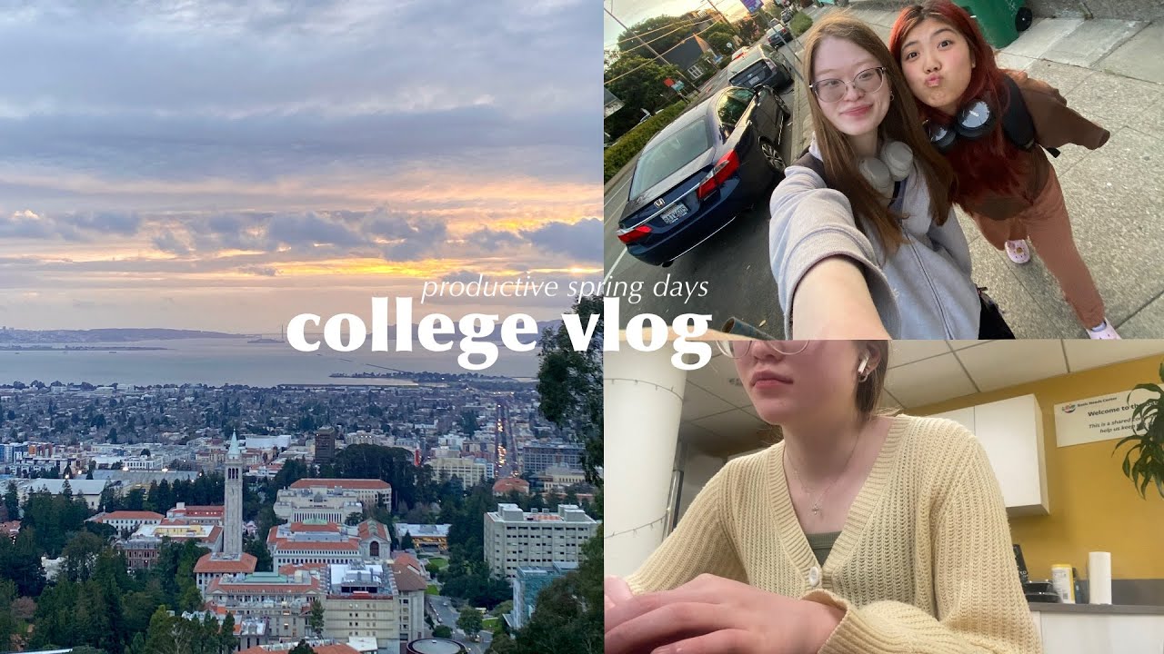 productive college vlog | spring ‘24: lany concert, campus job, chem