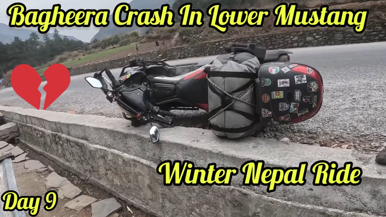 Bagheera ka Tagda Crash Ho Gaya Mustang me #touringlife #nepal