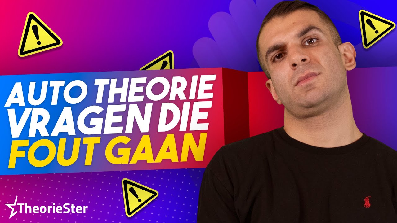 CBR examen oefenen - Auto theorie vragen die FOUT gaan