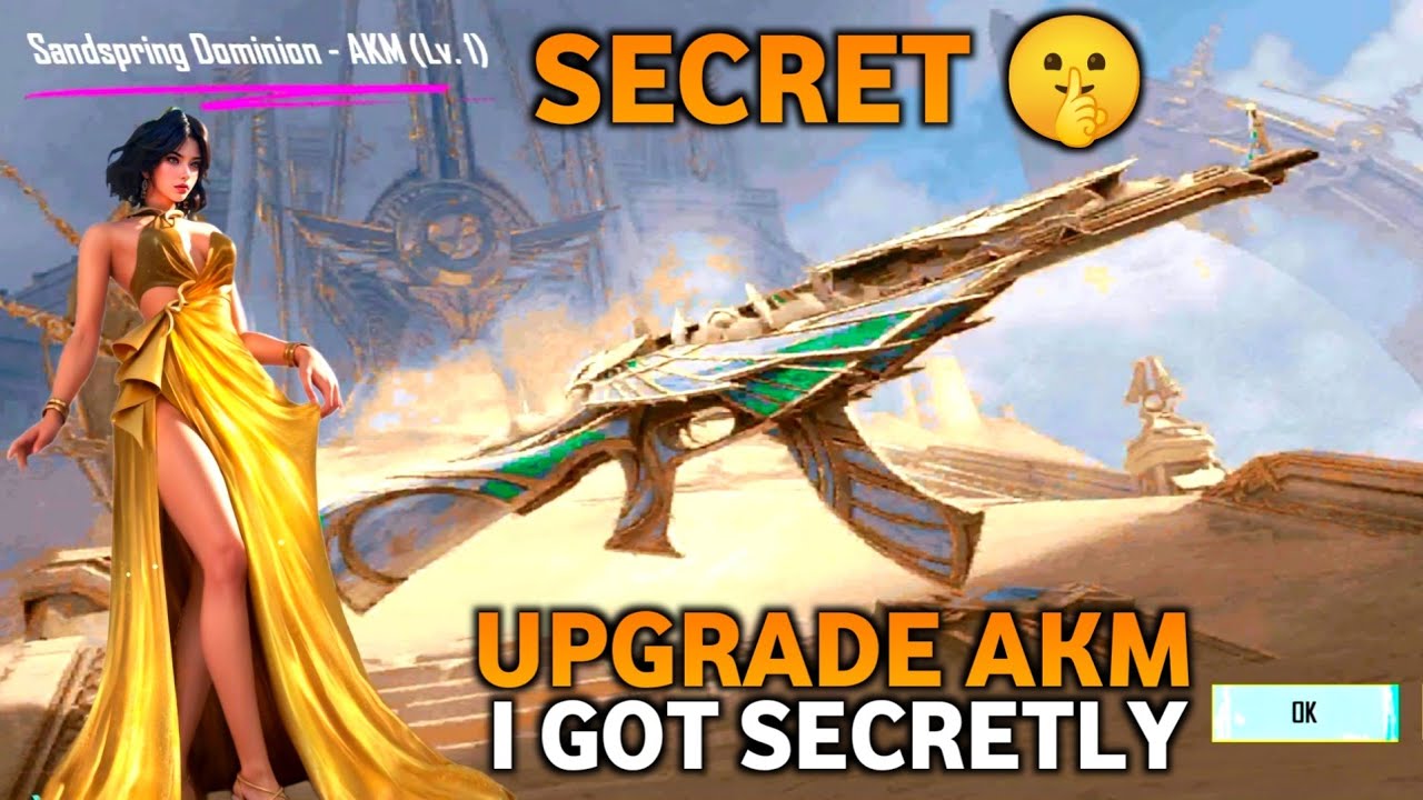 Secret To Get AKM Sandspring Dominion Ultimate Set Crate Opening | Sandspring Dominion AKM BGMI