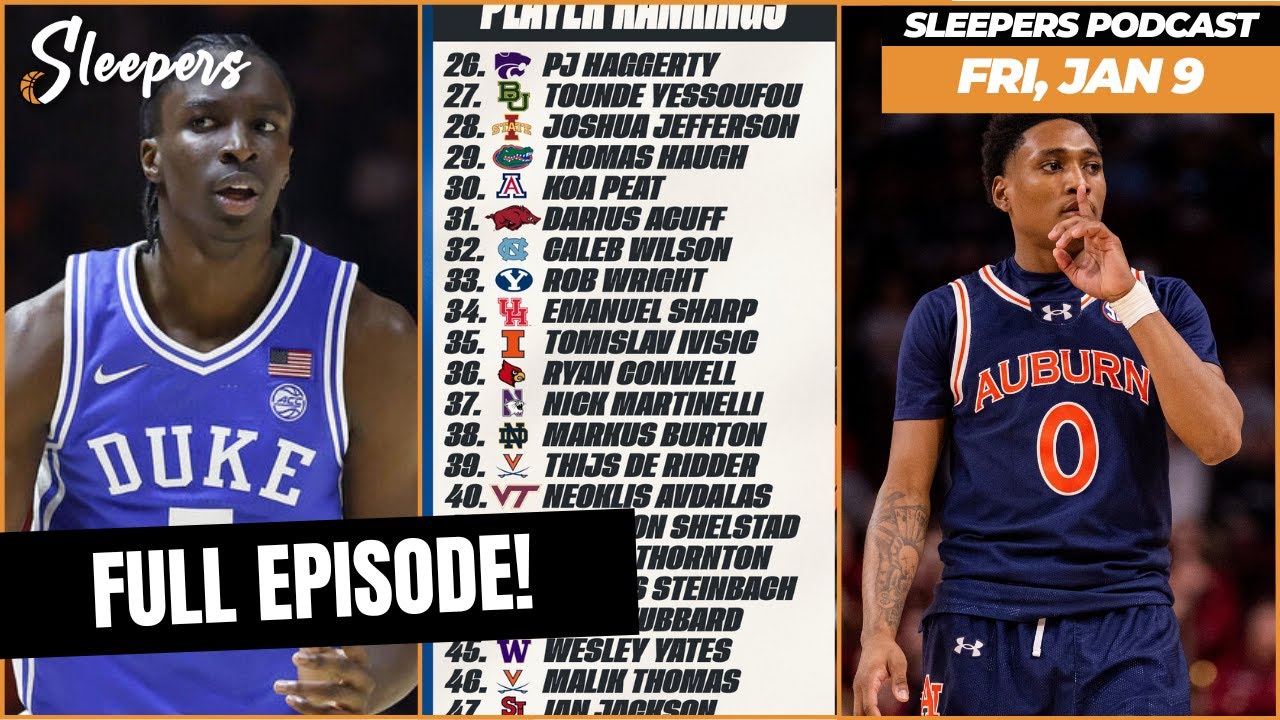 The Riley Friday trio returns to talk top 100s, disappointments, and winners | Sleepers Pod 1-9-25