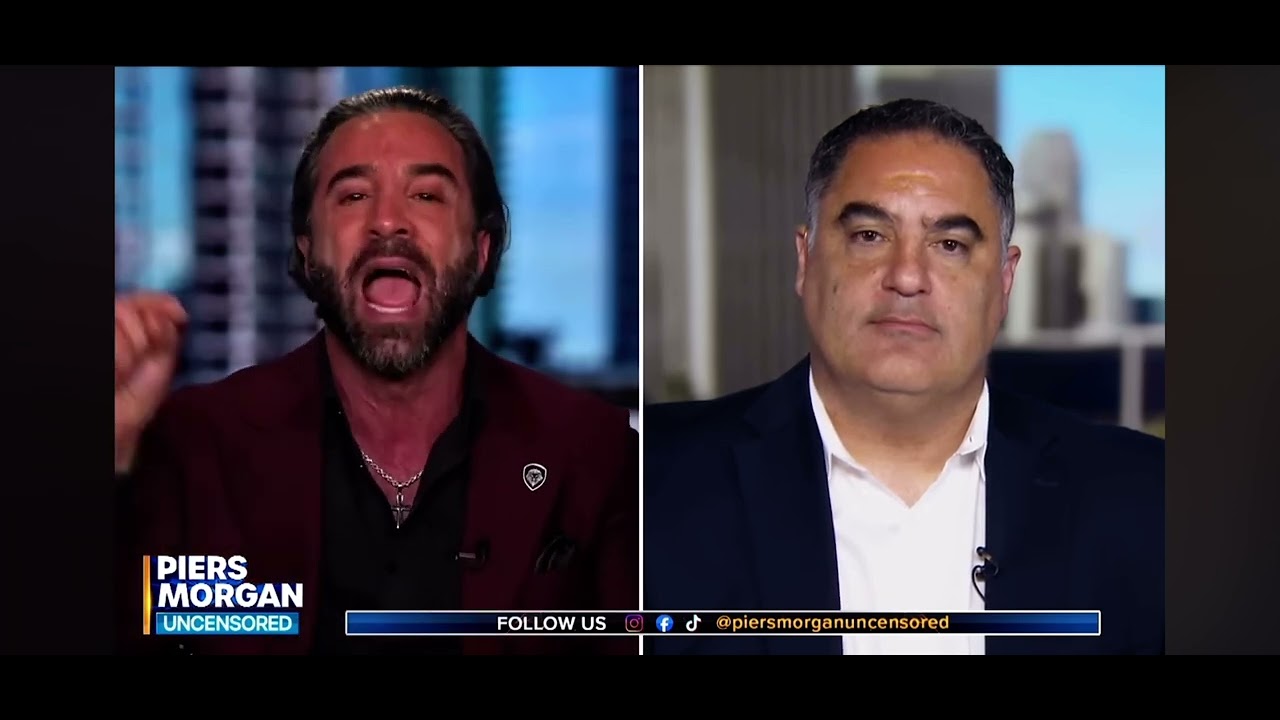Angry Patriot Vincent Oshana @VincentOshana. Says  like it is on the Piers Morgan  @PBDPodcast