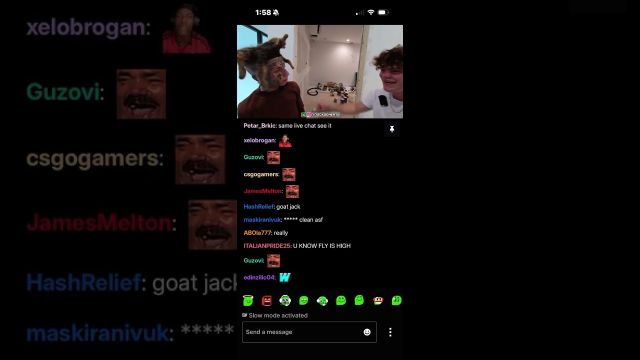 Flyy on jack Doherty stream- part 1