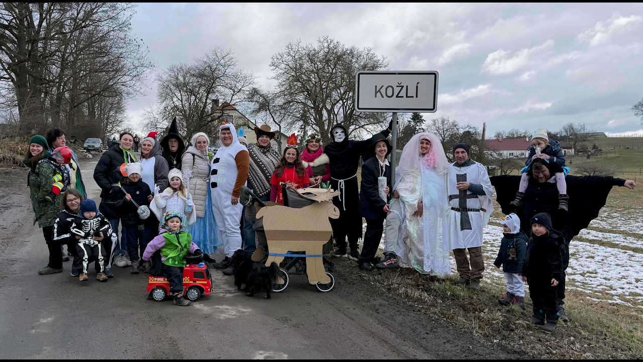 Masopust v Kožlí u Čížové 21.2.2026