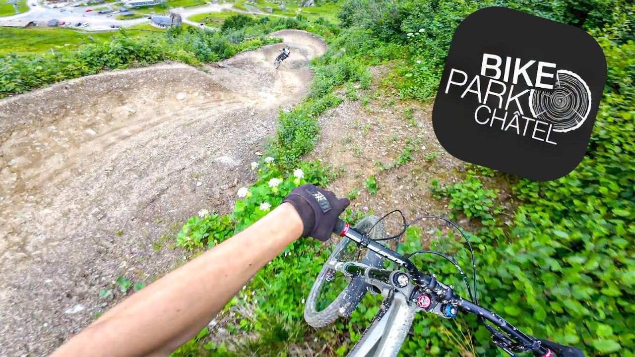 La Vink line est bichon ! Ride au Bikepark Châtel