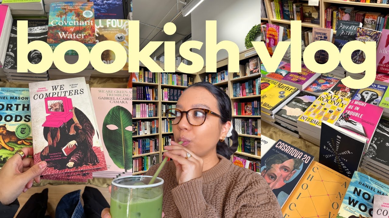 pretending I'm a booktuber for a day / 2025 faves, bookstore haul 📖📚 - 30 before 30 VLOGMAS DAY 13