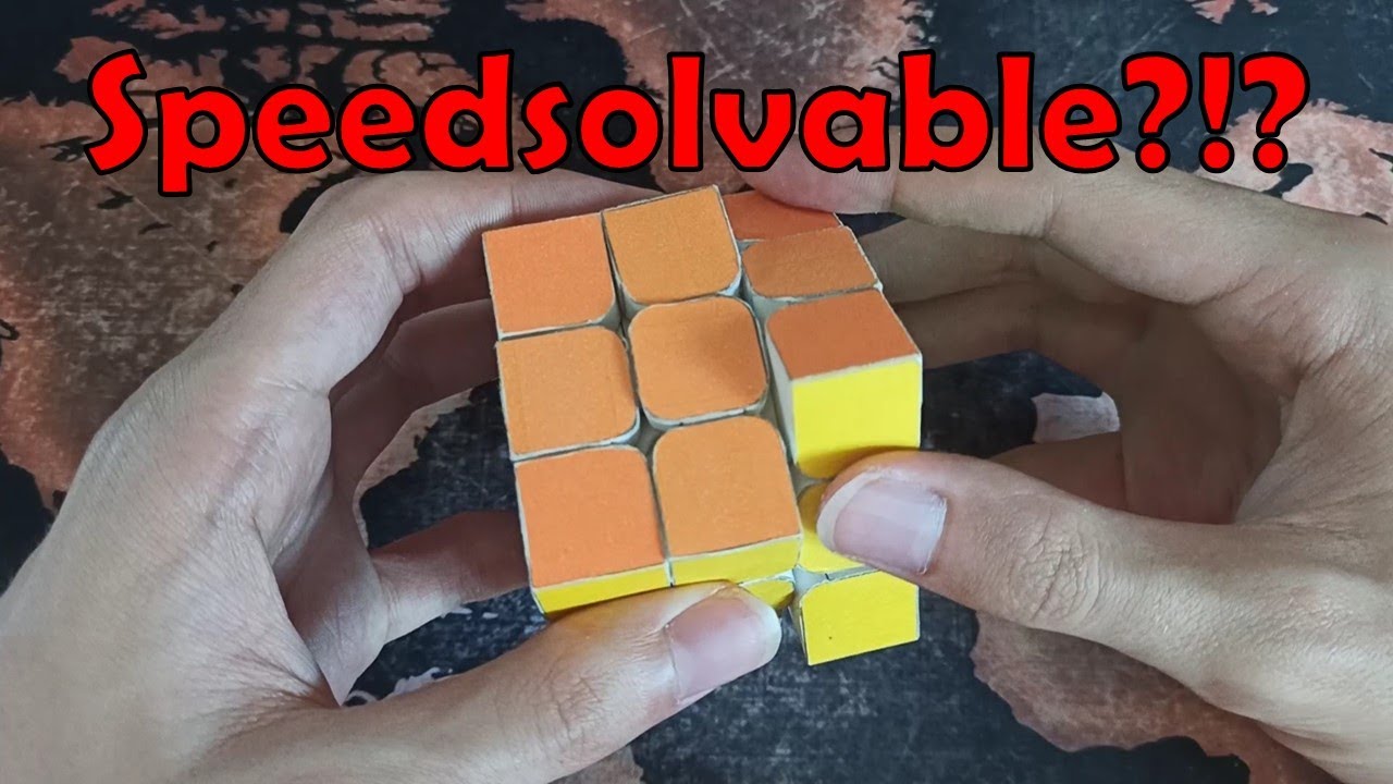 Putting Magnets in a Paper Rubik's Cube | Road to Sub-30