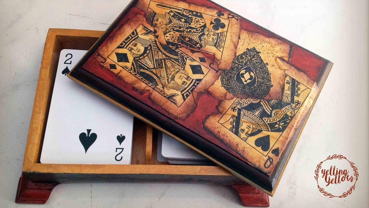 Decoupage Card box