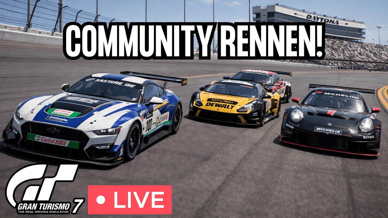 LIVE: GT7 COMMUNITY RENNEN! | !tts !fanatec #werbung