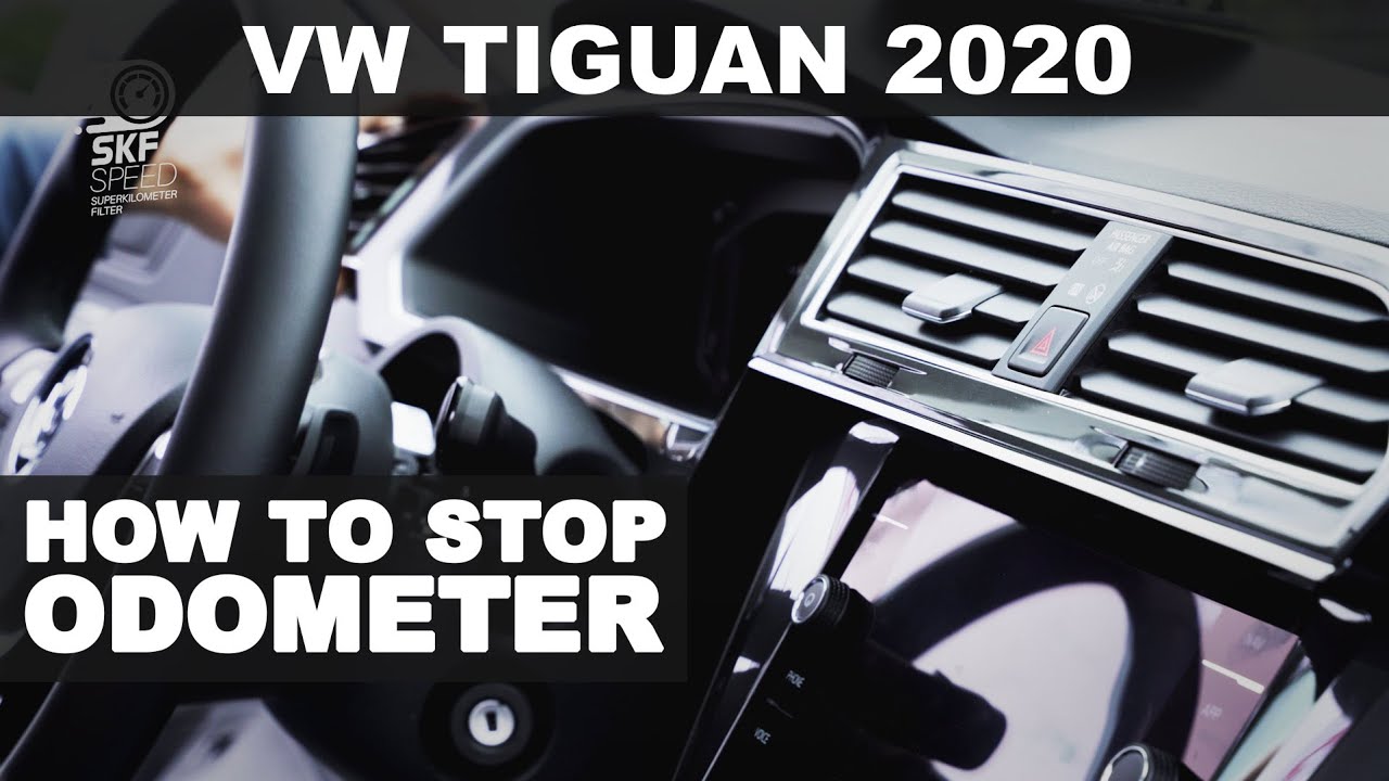 How to stop Odometer | VW TIGUAN 2020 | New Virtual Cockpit