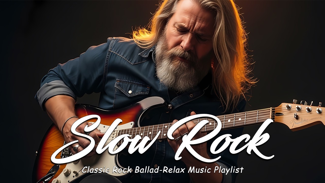 The Most Beautiful Slow Rock Ballads 🎸 Classic Rock Love Songs Collection