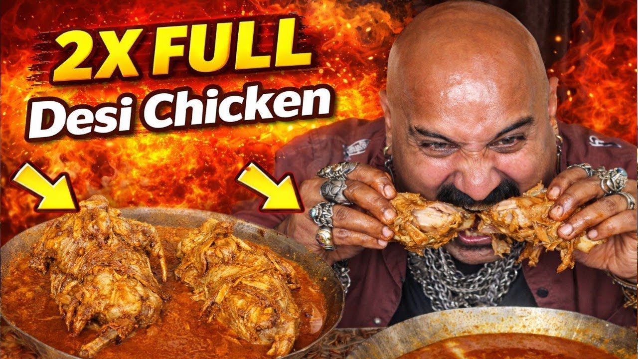 2X Full Desi Chicken 🐔
