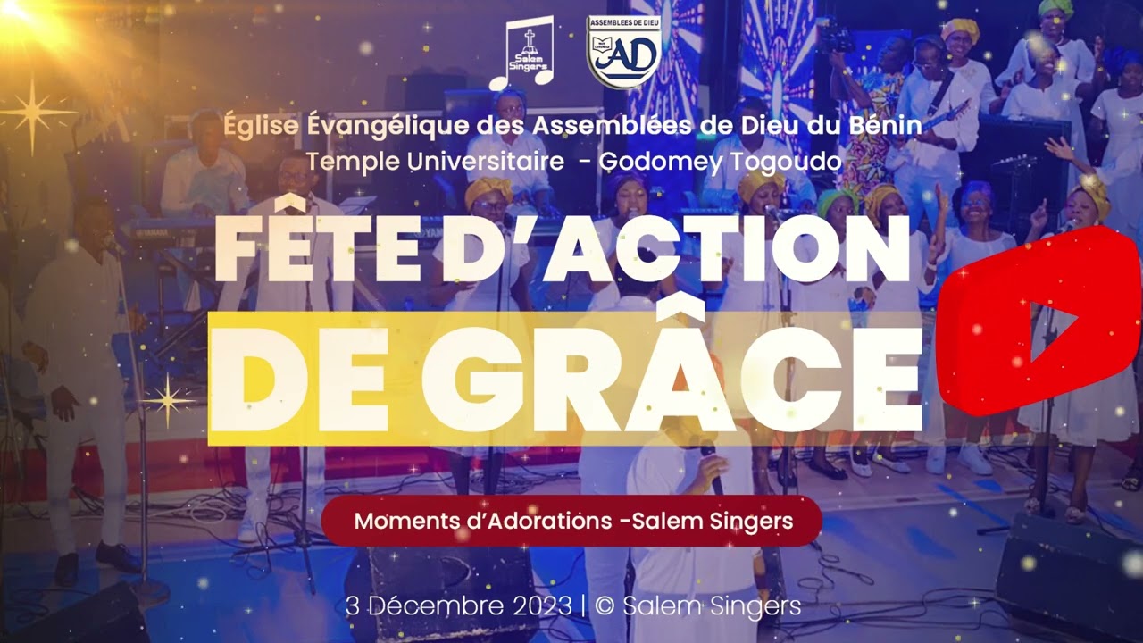 Fête d'action de grâce | Adorations