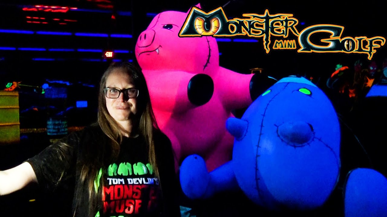 Monster Mini Golf - Blacklight Golf & Massive Arcade - Garden City, New York