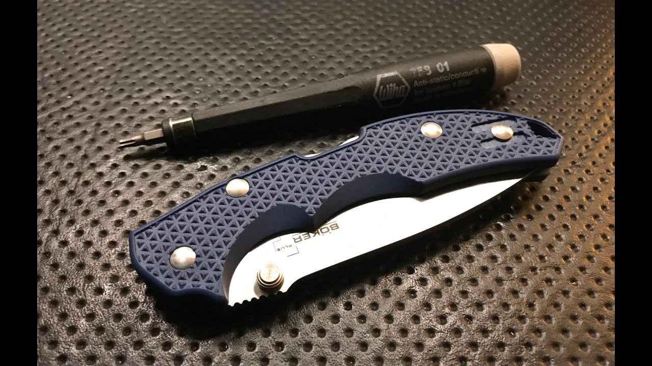 How to disassemble and maintain the Boker Patriot Pocketknife