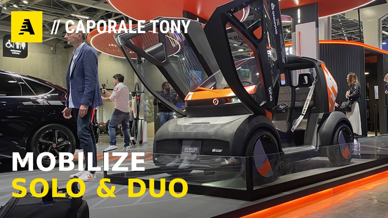 Mobilize SOLO & DUO | Mobilità da città di domani, in due o da soli