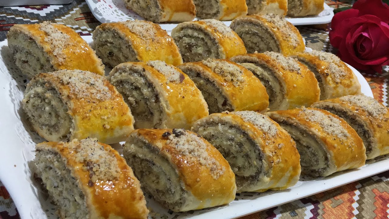 QOZLU KƏTƏ deyileeee  NAĞILDIR NAĞIL!!! Yediyim Ən Dadlı və Yumşaq NƏNƏMİN resepti ilə  QOZLU KƏTƏ.