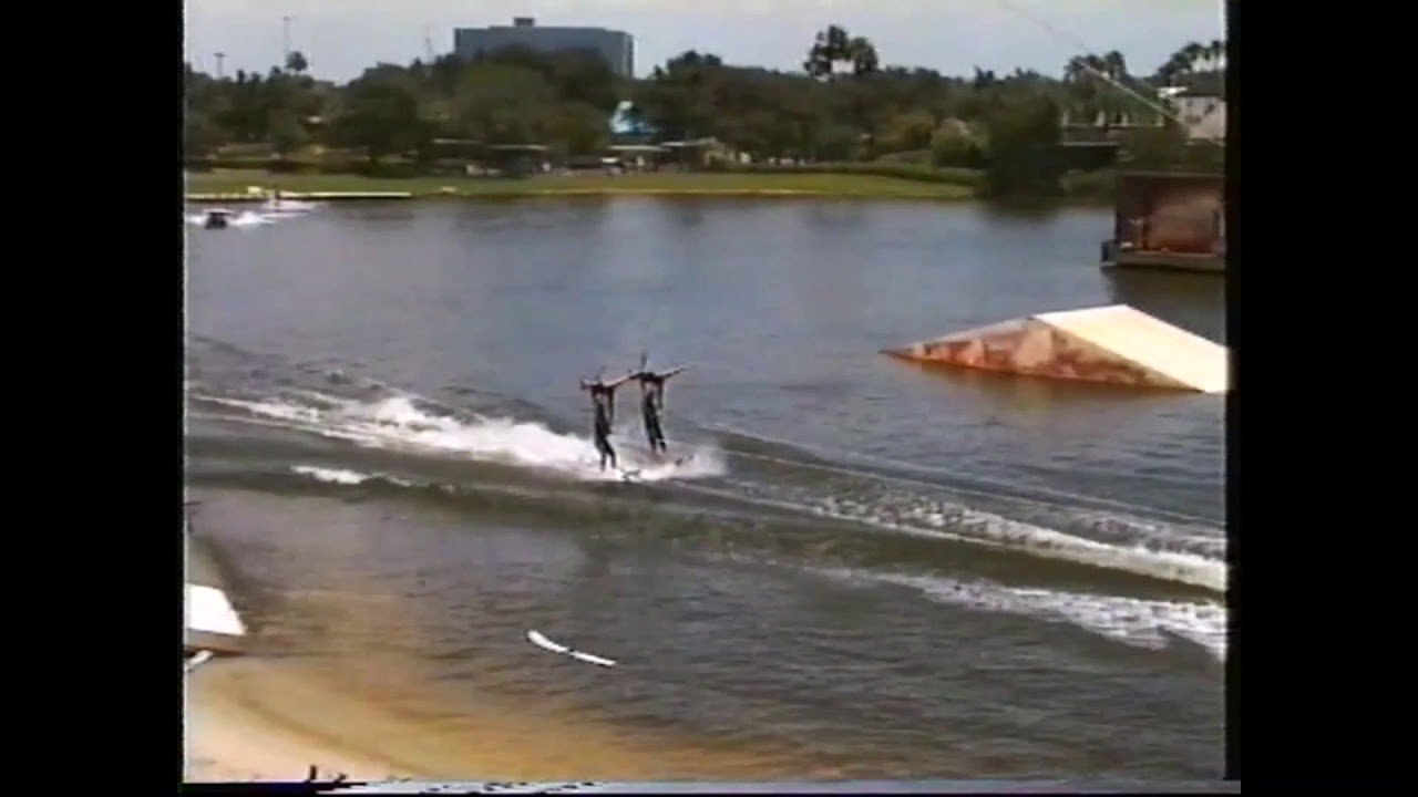 Sea World Water Ski Show 1995 Orlando Florida