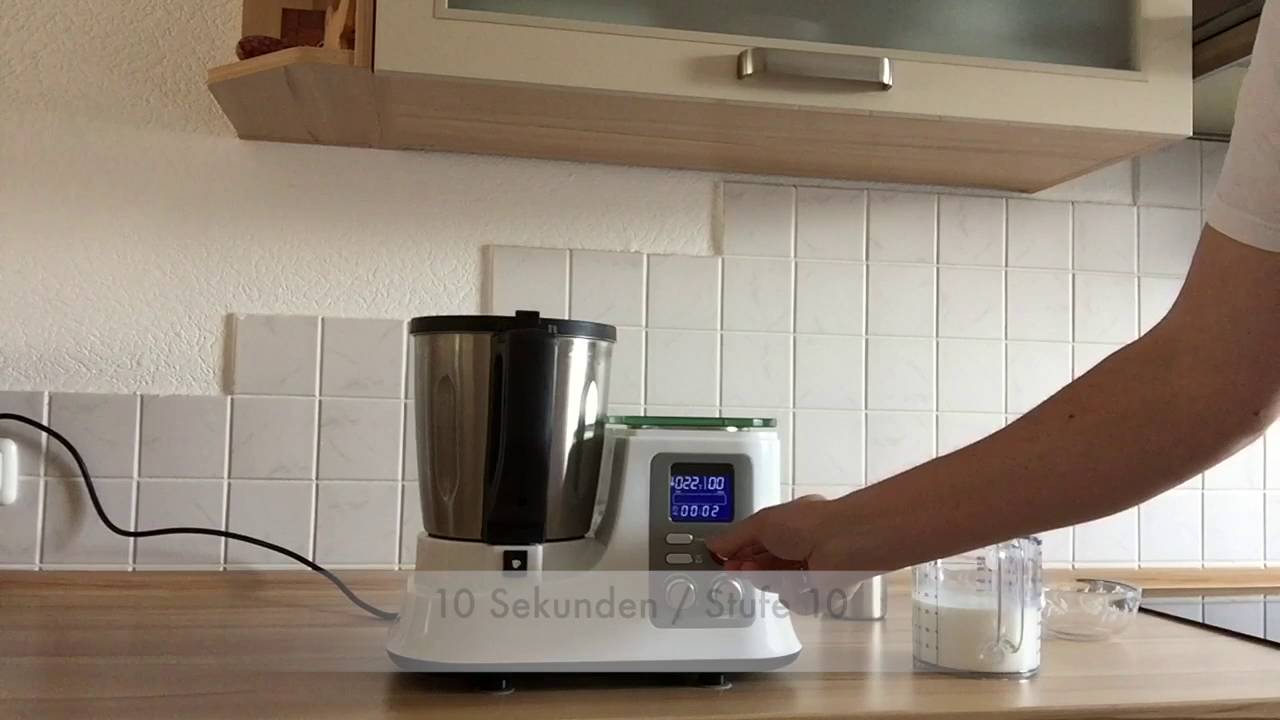 Schneller Eiskaffee (Aldi Quigg/Studio K&uuml;chenmaschine - Thermomix-Klon)