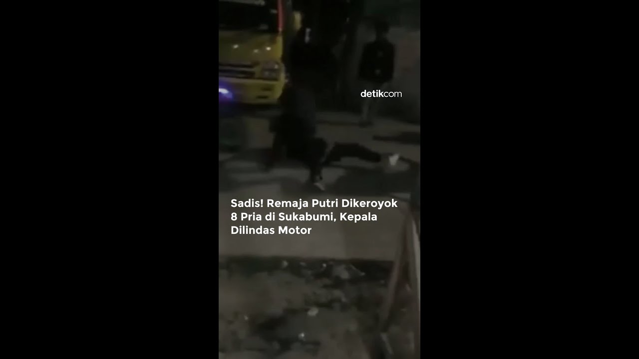 Remaja Putri di Sukabumi Dikeroyok 8 Pria, Kepala Dilindas Motor