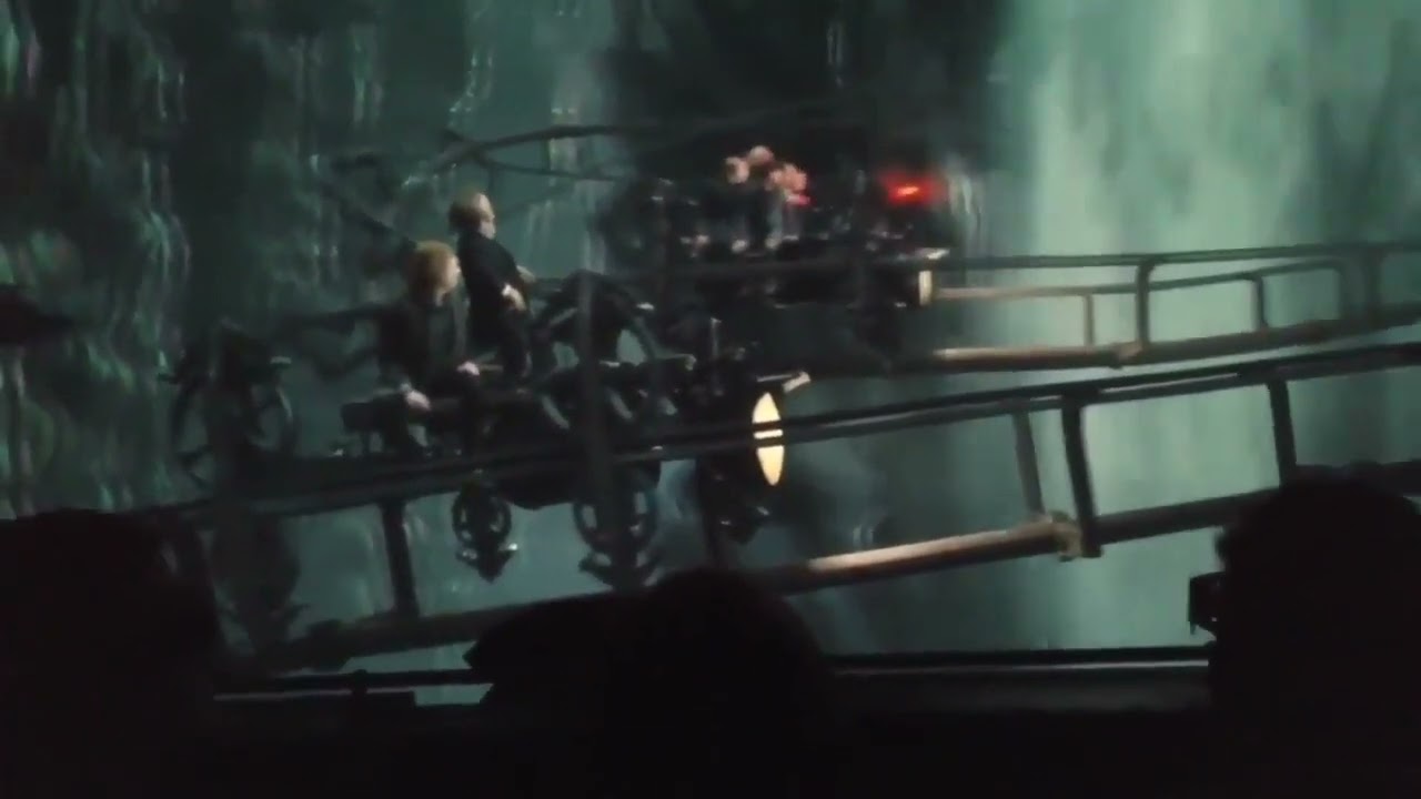 Harry Potter and the Escape from Gringotts Ride POV Universal Studios Orlando Florida