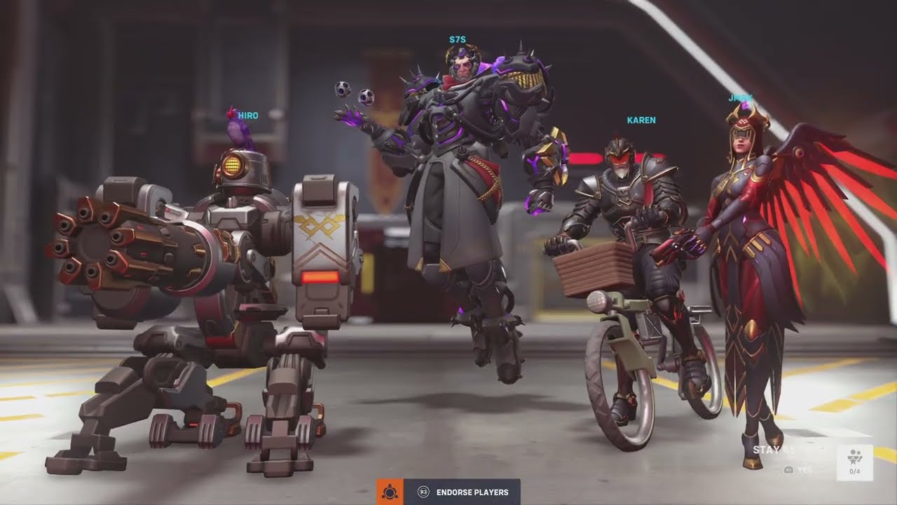 Overwatch 2 - Starwatch Galactic Rescue - Infinity Side PS5 Gameplay