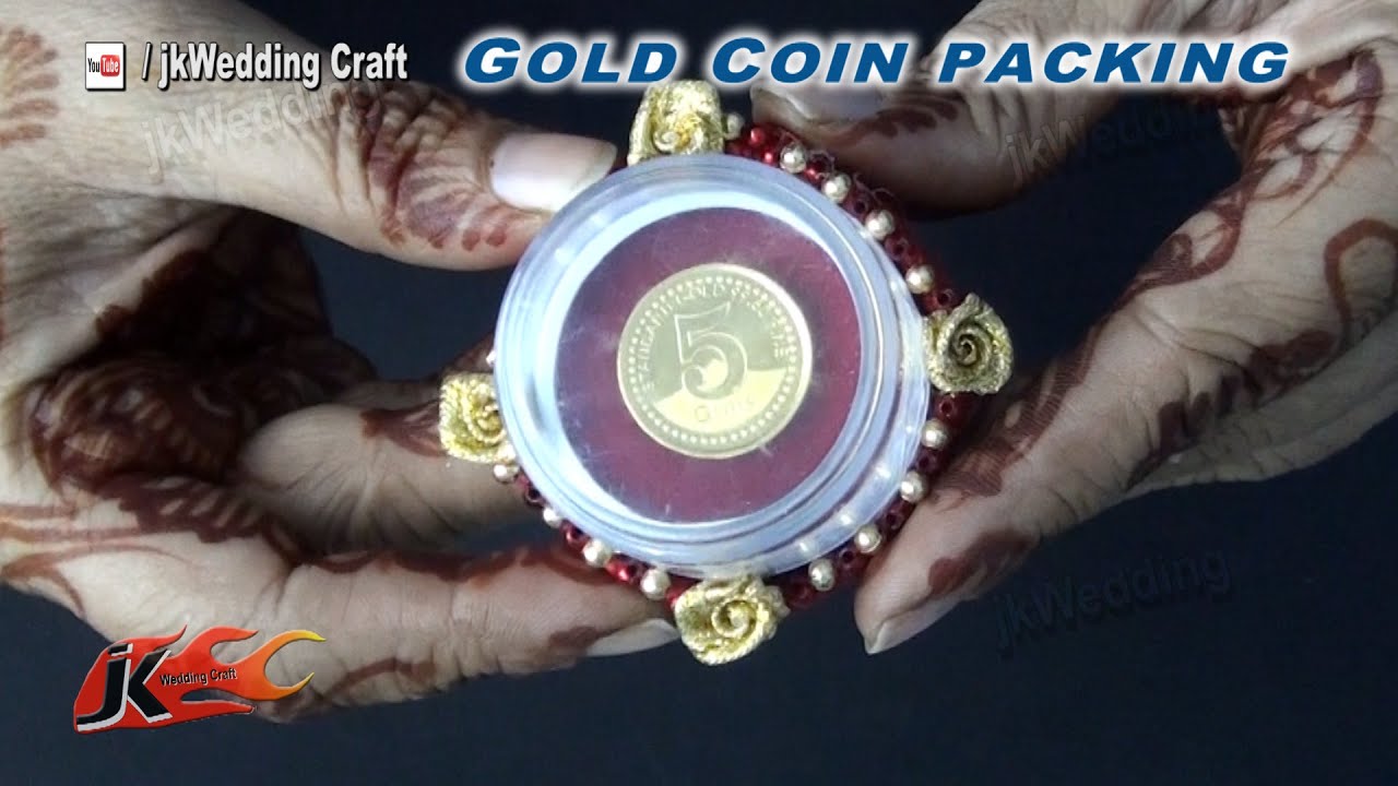 DIY Ginni and coin Packing | JK Wedding Craft 056
