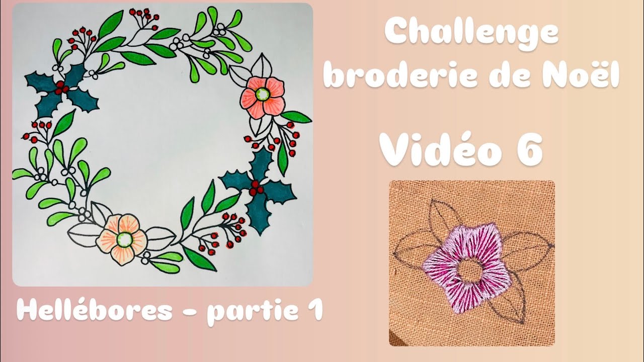 Tuto broderie hellébores : les pétales #broderie #embroidery #tutobroderie #diy