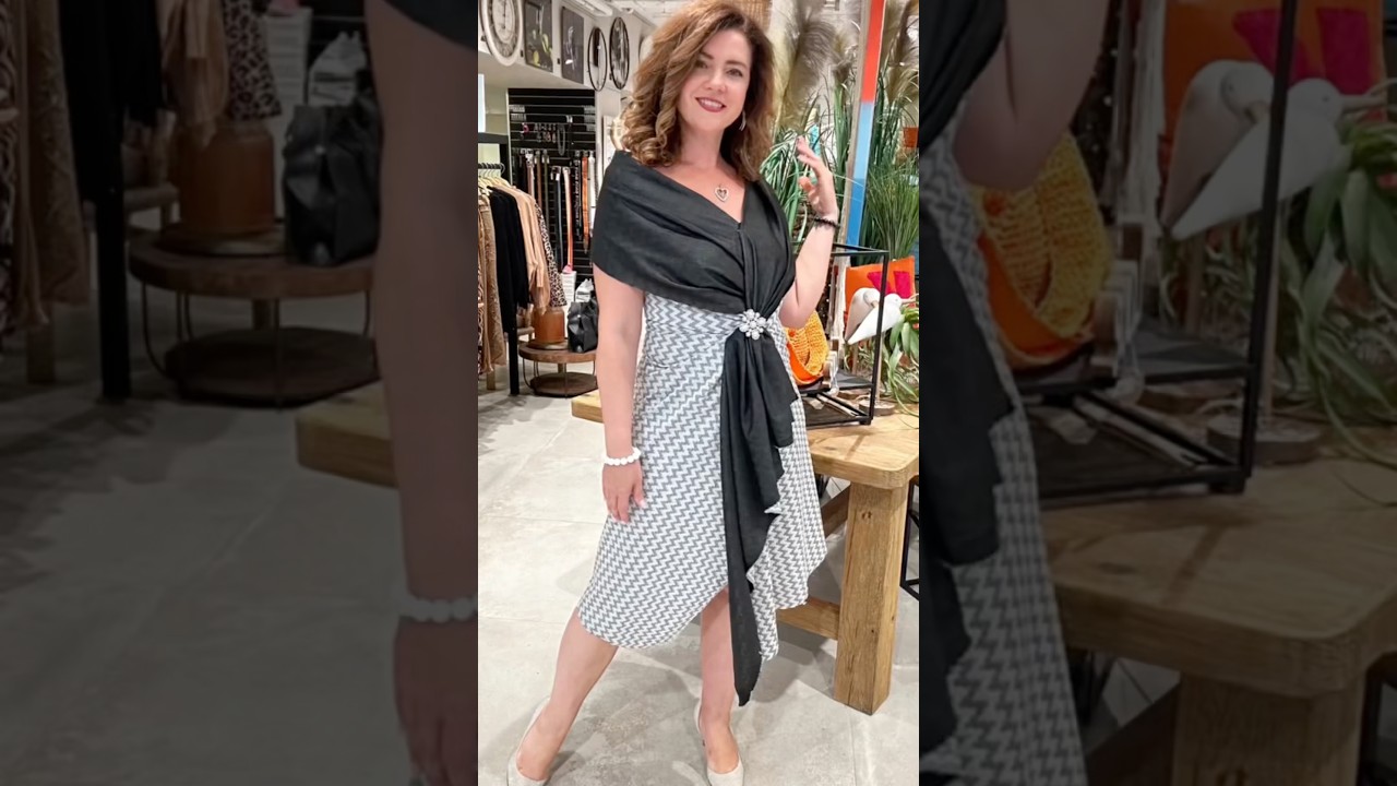 Одна ткань- два разных платья&hellip; #irenebutsch #fashion #fashiontricks #dress #style