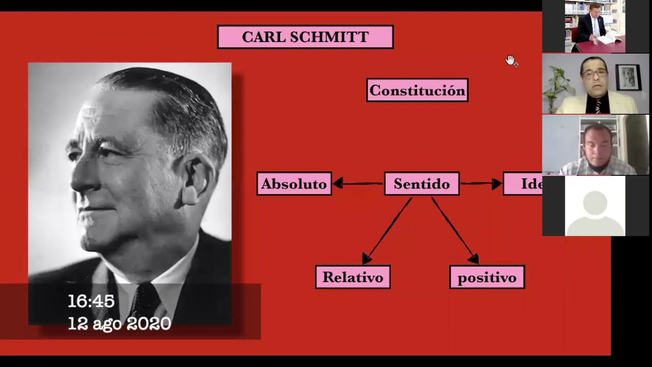 El concepto de “Constitución” según Carl Schmitt.