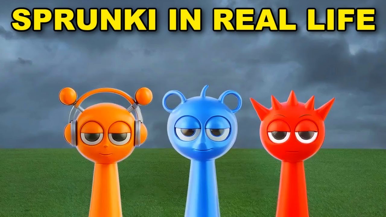 Sprunki In Real Life Song Animated Music Video