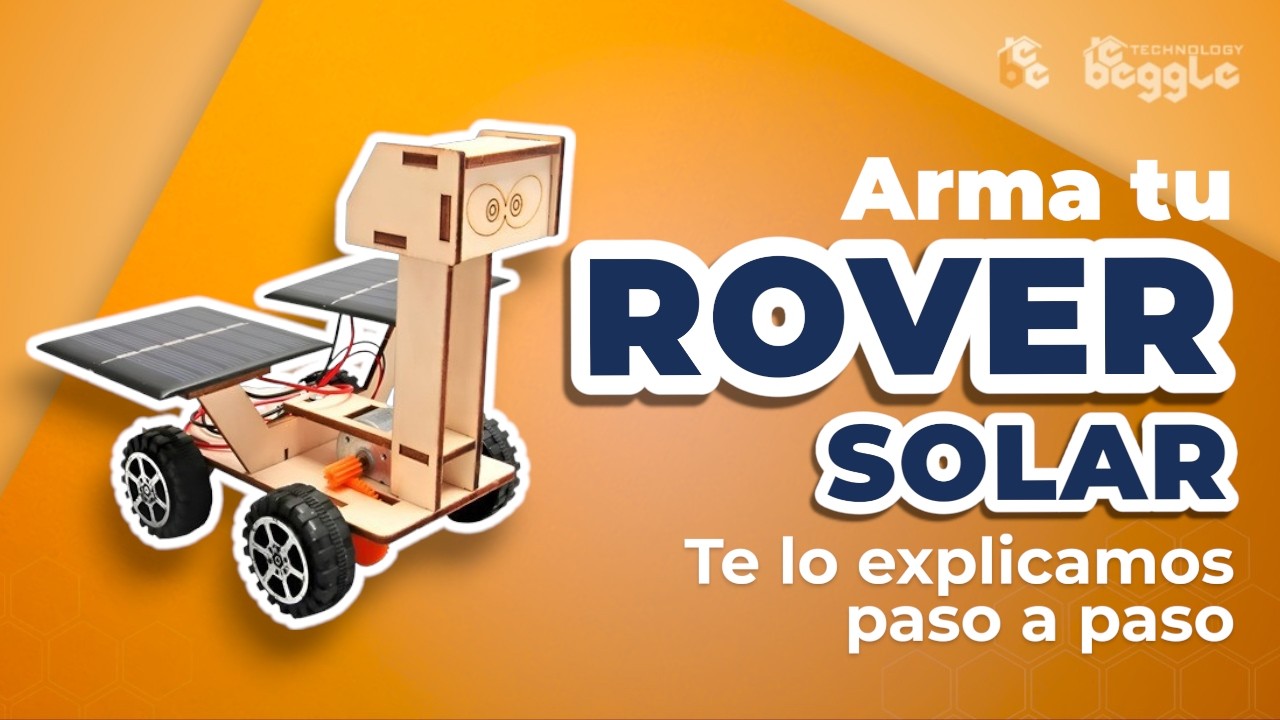 Como ARMAR tu propio KIT ROBOT ROVER de Marte con CELDAS SOLARES: Ensamble y funcionamiento DIY