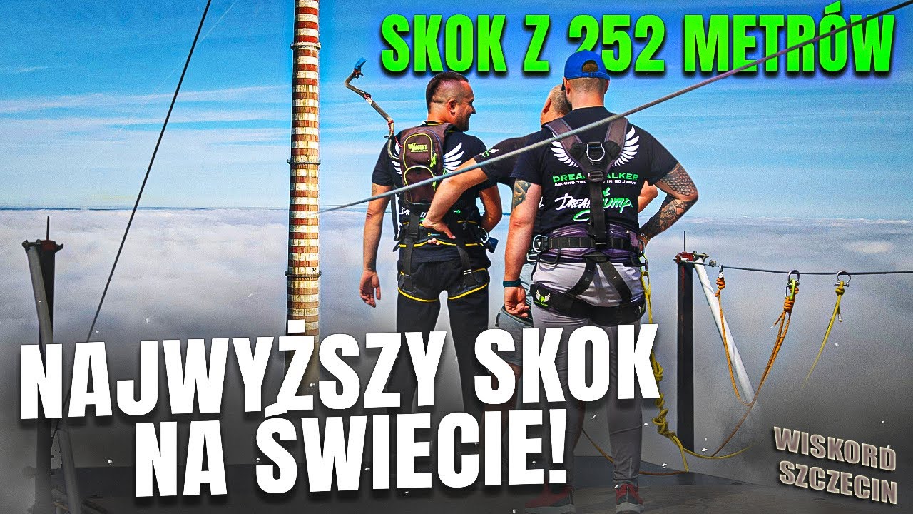 Самый высокий в мире комплекс для прыжков с трамплина. Dream Jump Вискорд Щецин 252м!