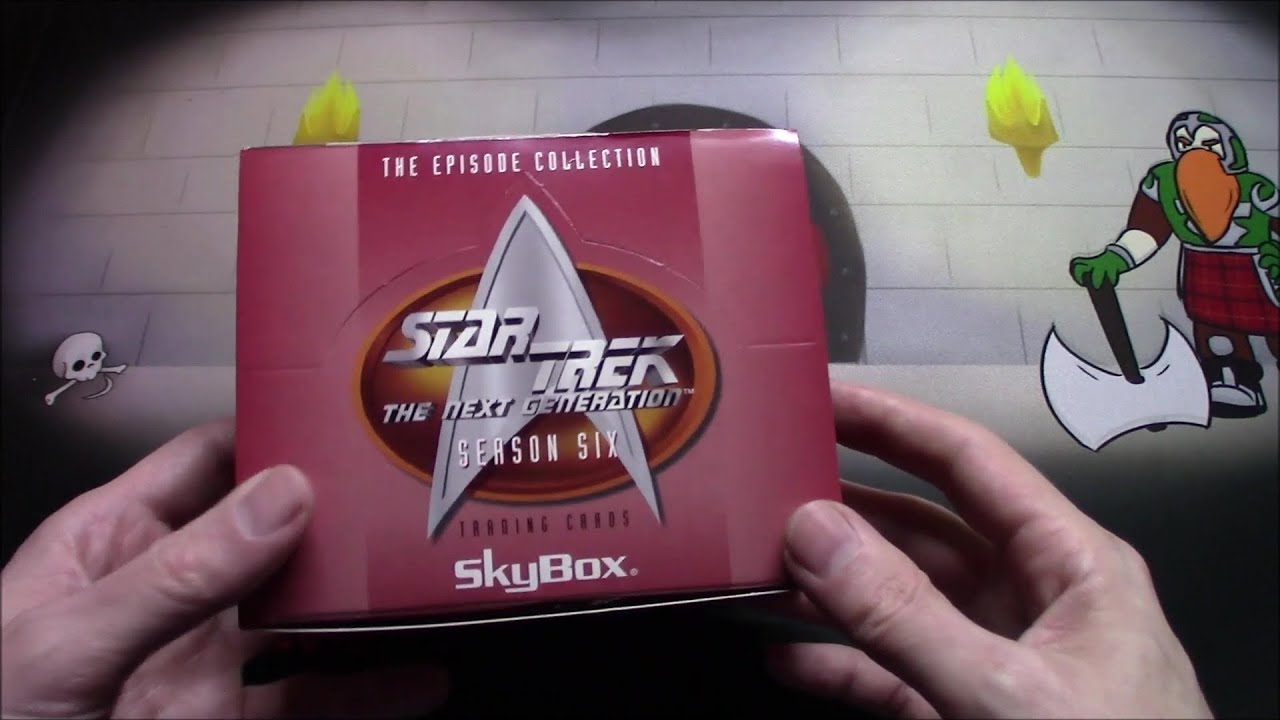 Star Trek TNG Season 6 Trading Cards!