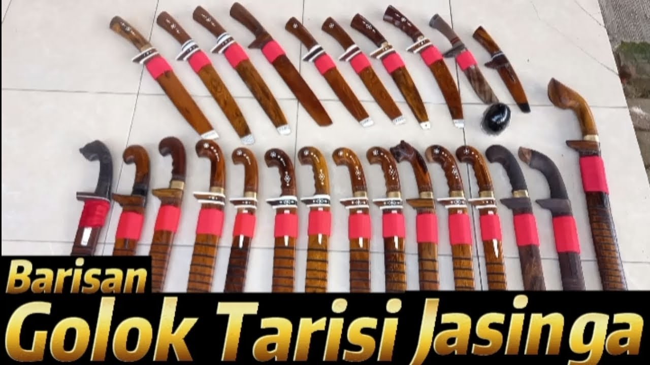Barisan Golok Dan Pisau Tarisi Bagoang Jasinga