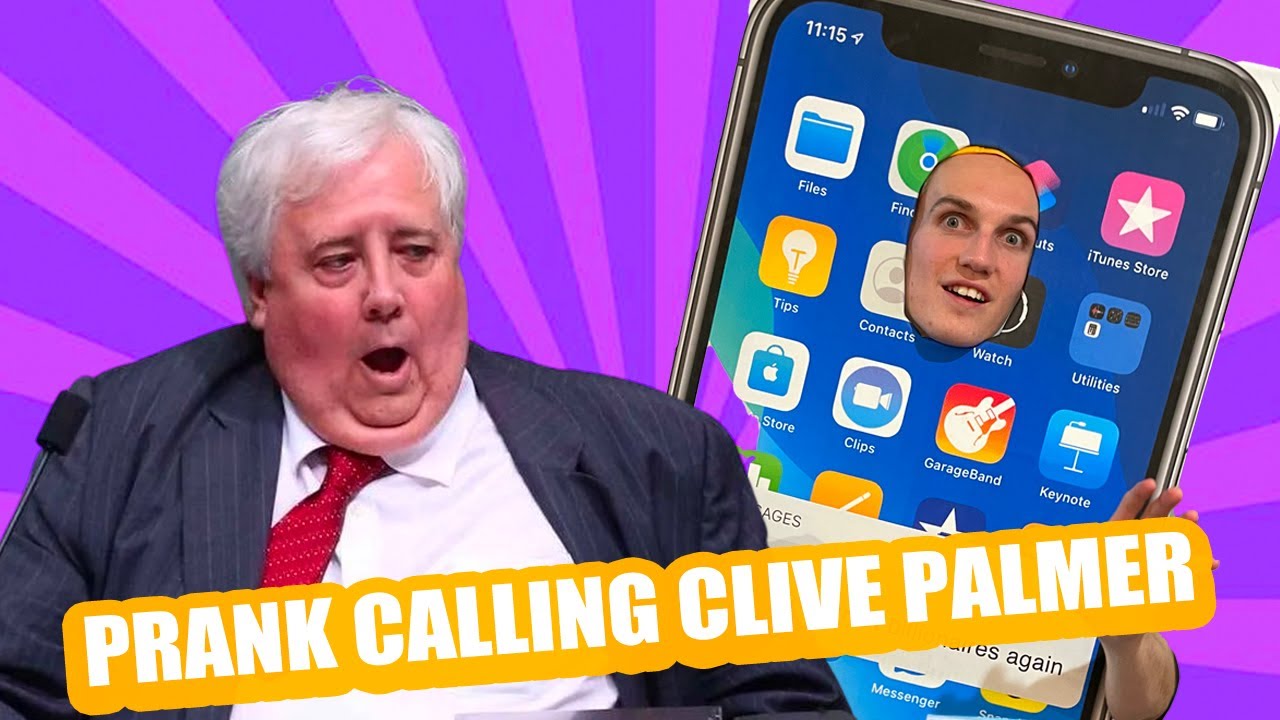 Prank Calling Clive Palmer