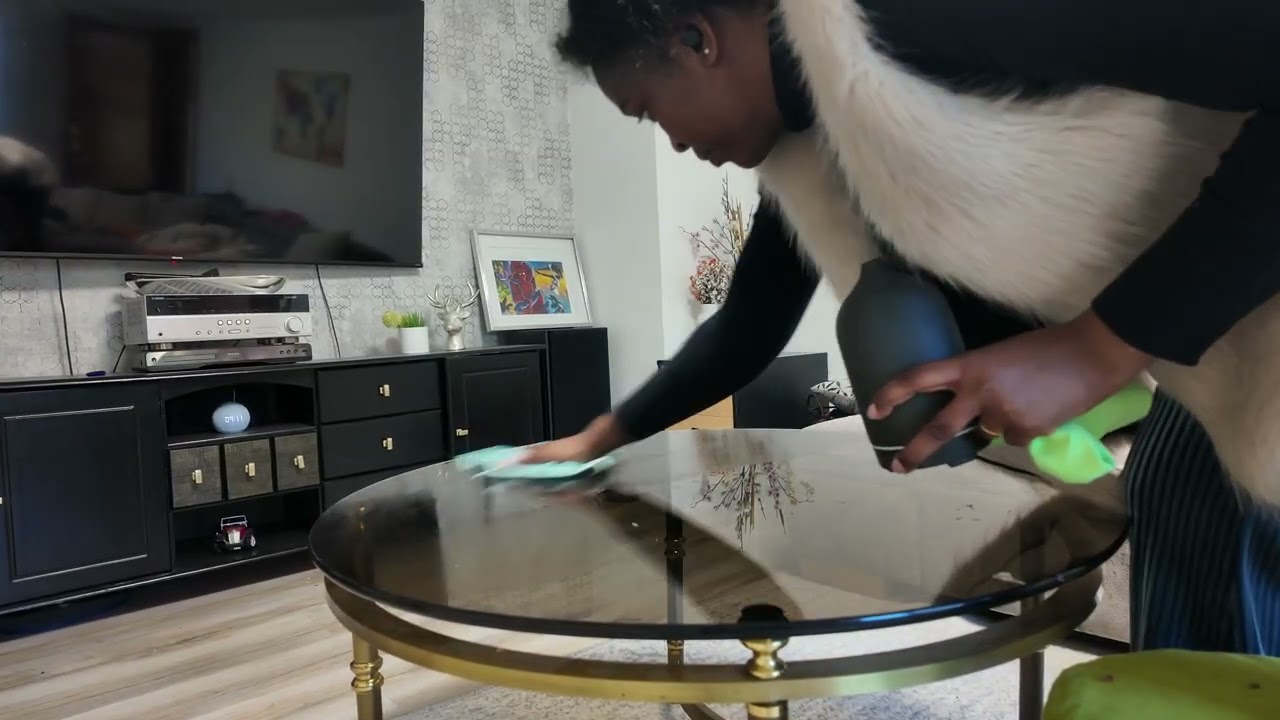 Low motivation but still showing up cleaning