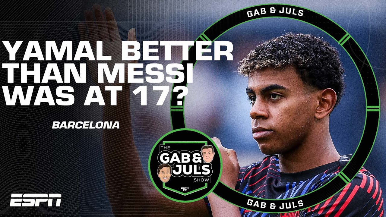‘RIDICULOUS!’ Is Lamine Yamal BETTER than Lionel Messi was at 17 for Barcelona? | ESPN FC