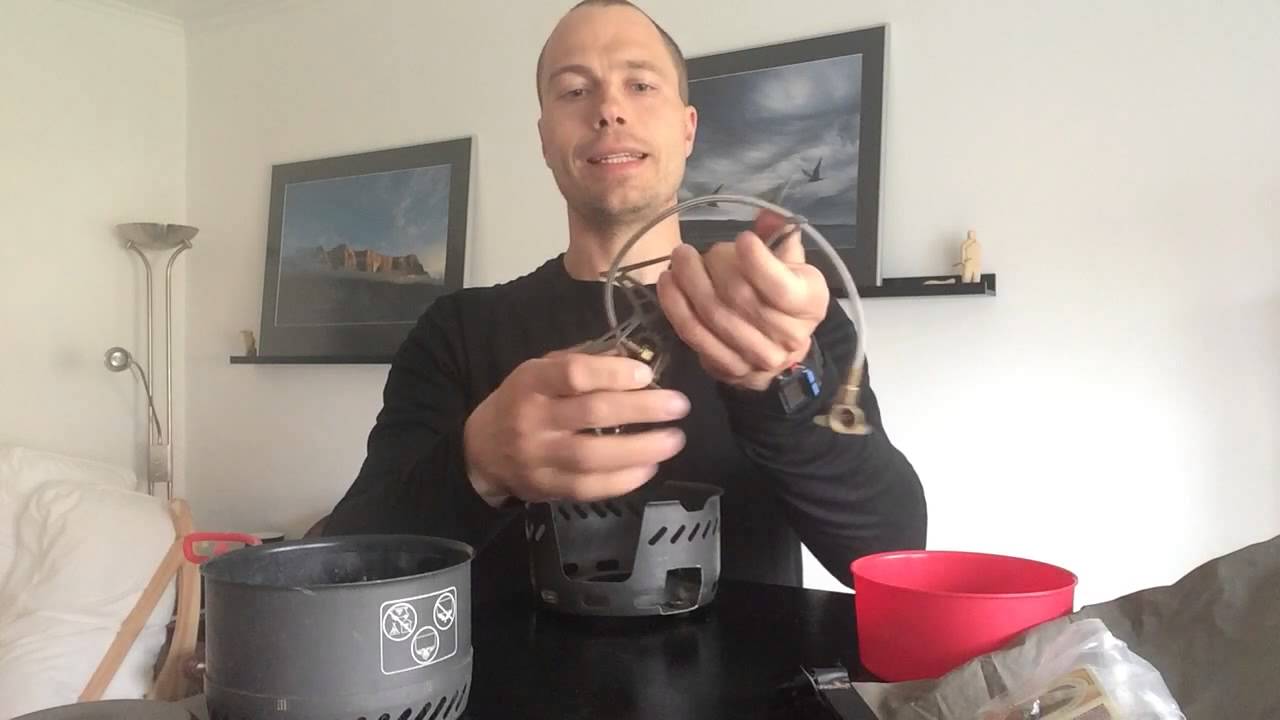 Tilpasning af Primus OmniLite ™ Ti i Spider Stove Set