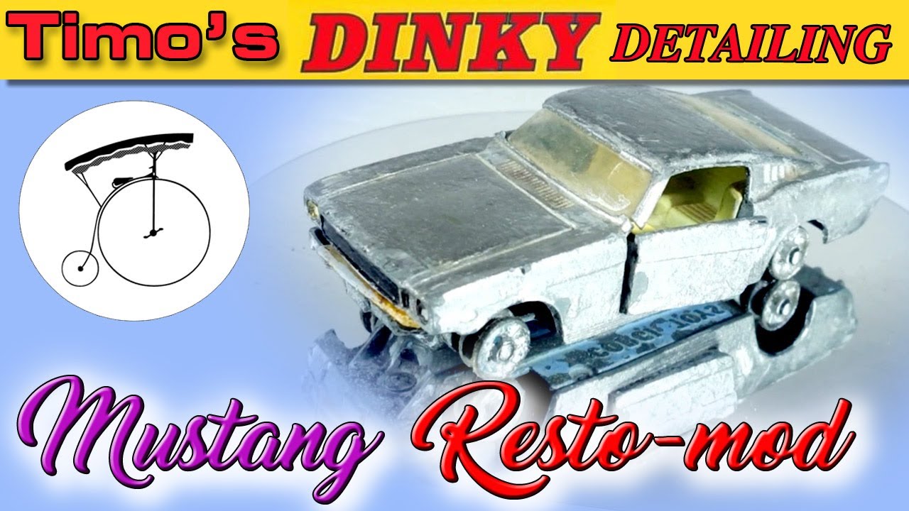 Corgi 320 Mustang Fastback 2+2 customization