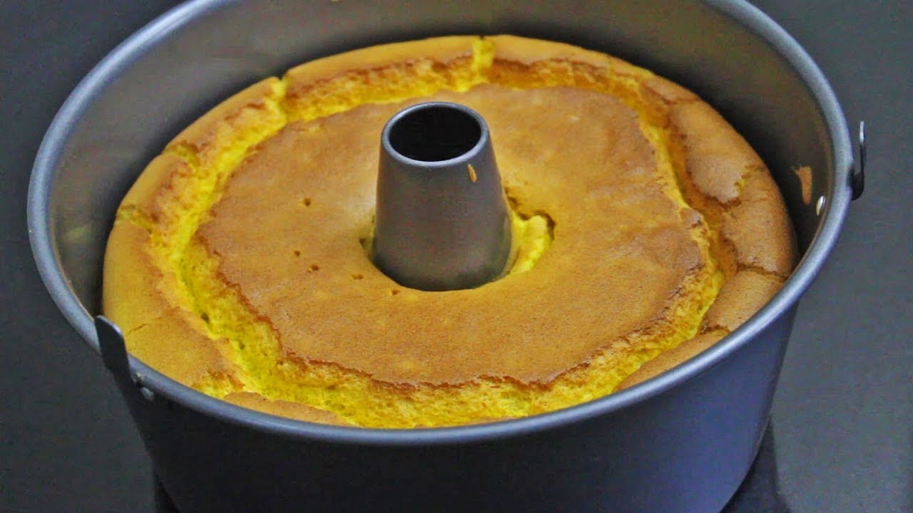 PUMPKIN CHIFFON CAKE | BOLU LABU