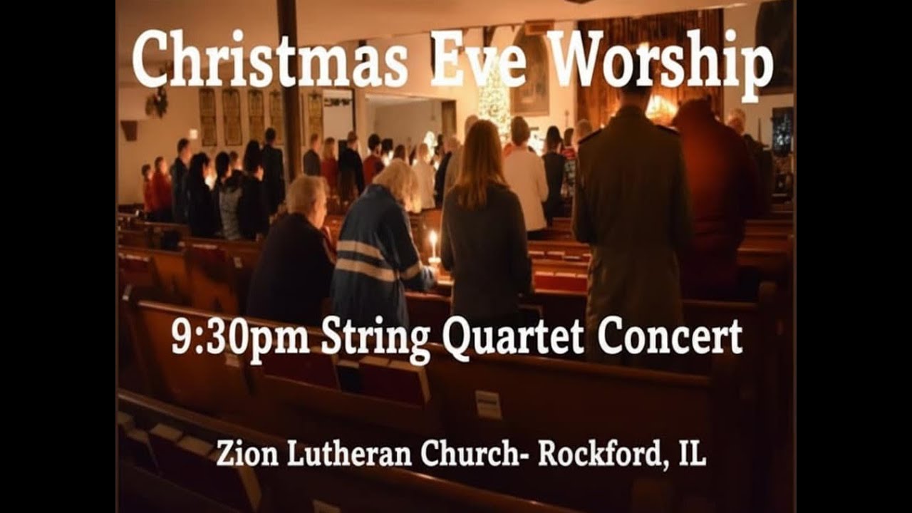 Zion Christmas Eve String Quartet 2025