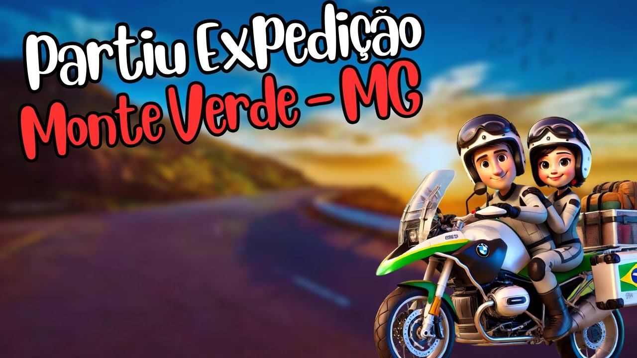 Partiu Monte Verde - MG. Mais de 13 horas em duas rodas.  EP. 001